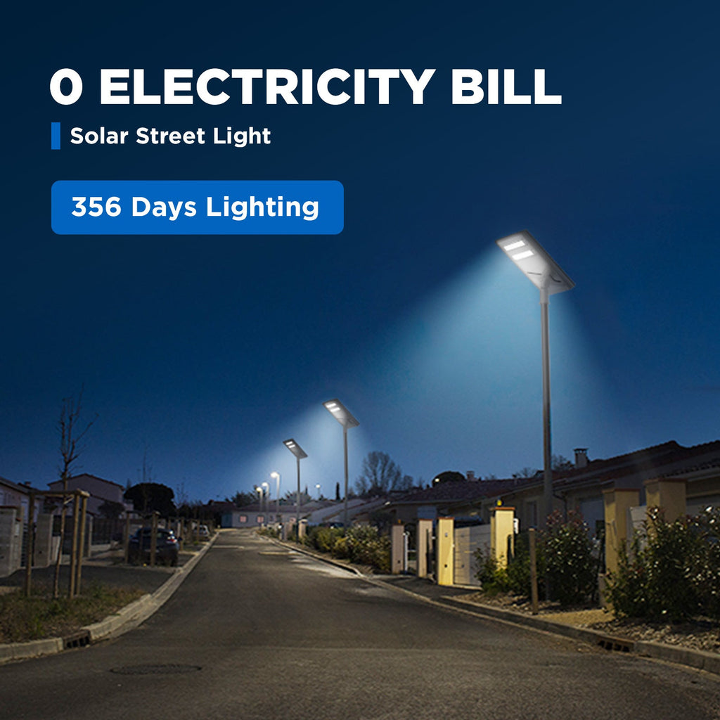 100 W 200W Commercial solar street light-Stay on